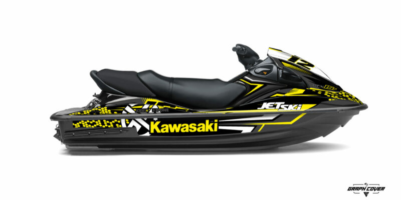 KAWASAKI STX-15F TEKNO - Graphcover - French manufacturer of high