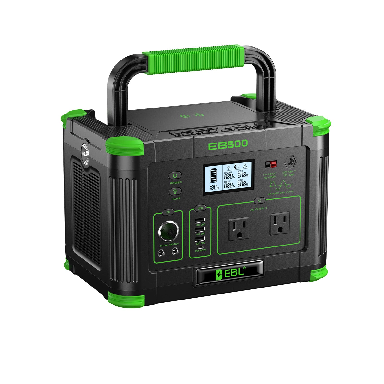 GRECELL Portable Power Station 1000W - GRECELL