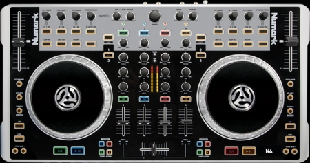 Numark N4 Controladora Serato Dj Intro + Virtual Dj + 4deck