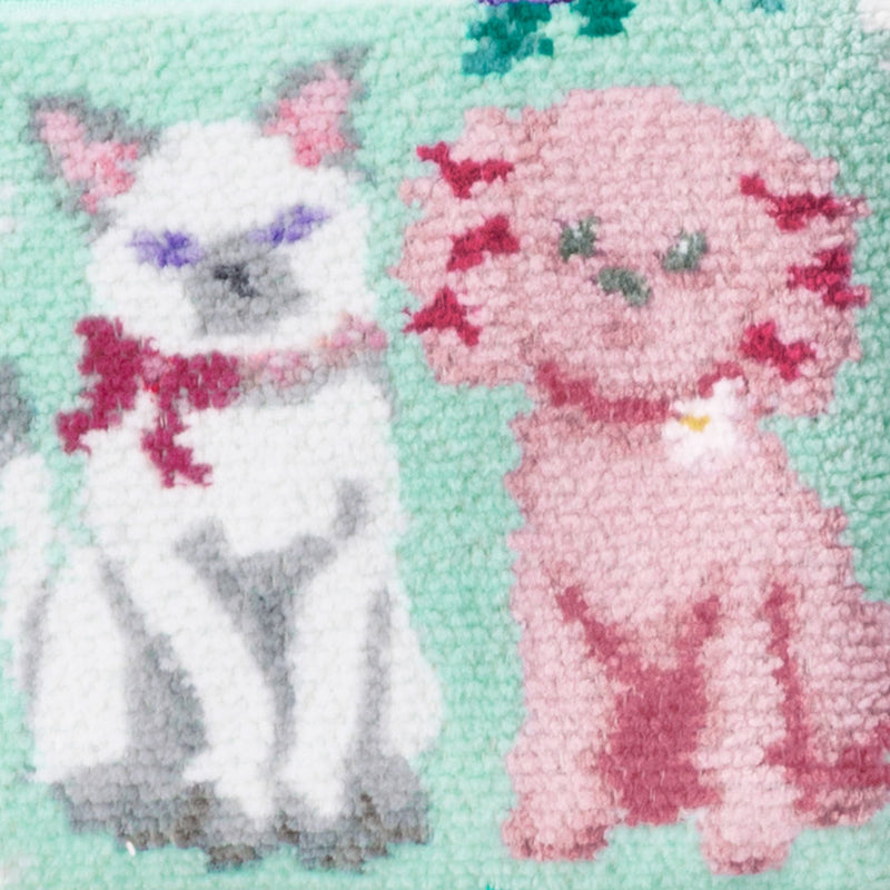 フェイラー×グリローズ コラボハンカチ パリプロムナード（ピンク