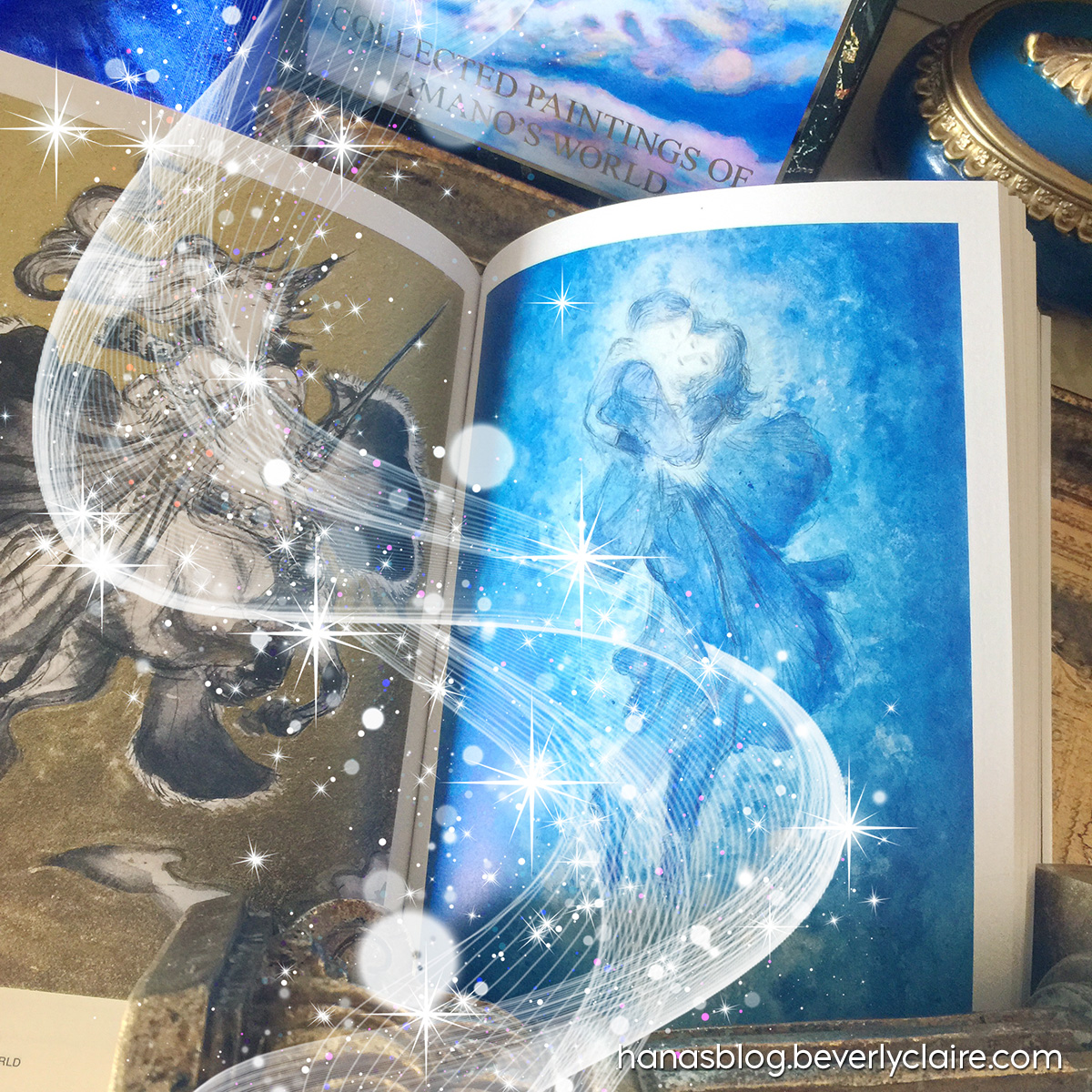 Collected Paintings of Amano's World - Book Review - Hana's Blog