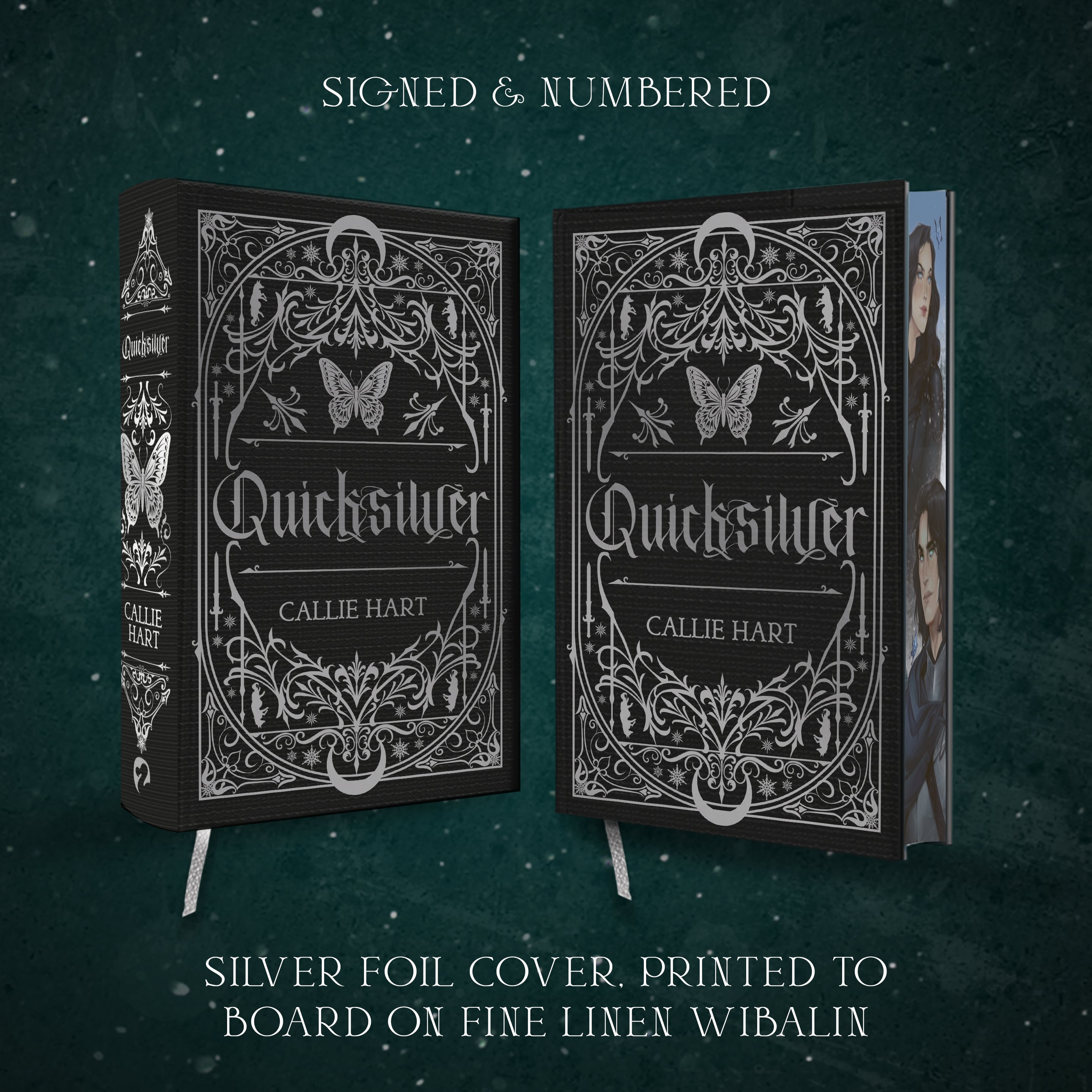 Quicksilver Callie Hart サイン入 限定1500 Quicksilver by Callie