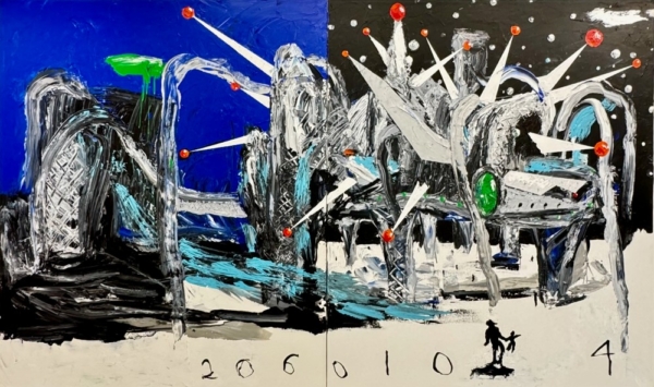 黒田アキ個展「FLYING CITY ~from future~」 | 東山 アーティスツ