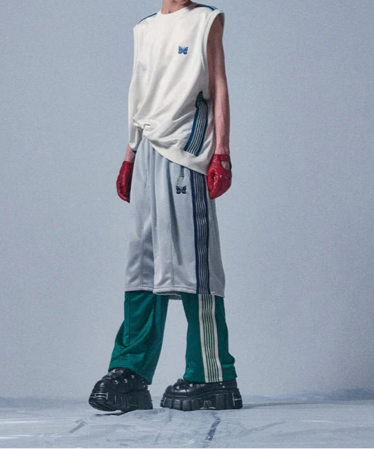 Needles Track Pant Poly Smooth LHP Exclusive Shorts – HARUYAMA
