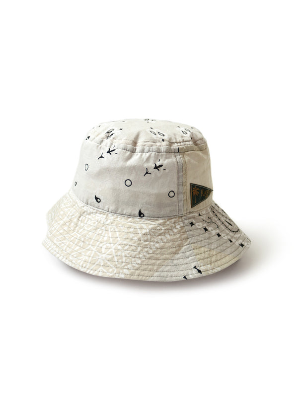 Kapital Bandana Patchwork Bucket Hat (Long Brim) cap – HARUYAMA