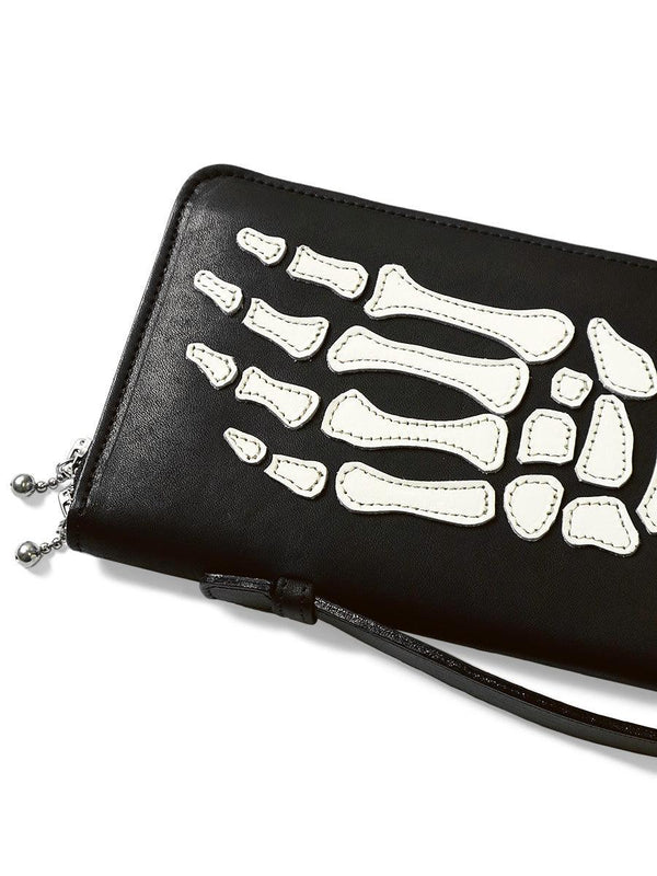 Kapital BONE HAND Journey Pass Case wallet (Time Sale) – HARUYAMA