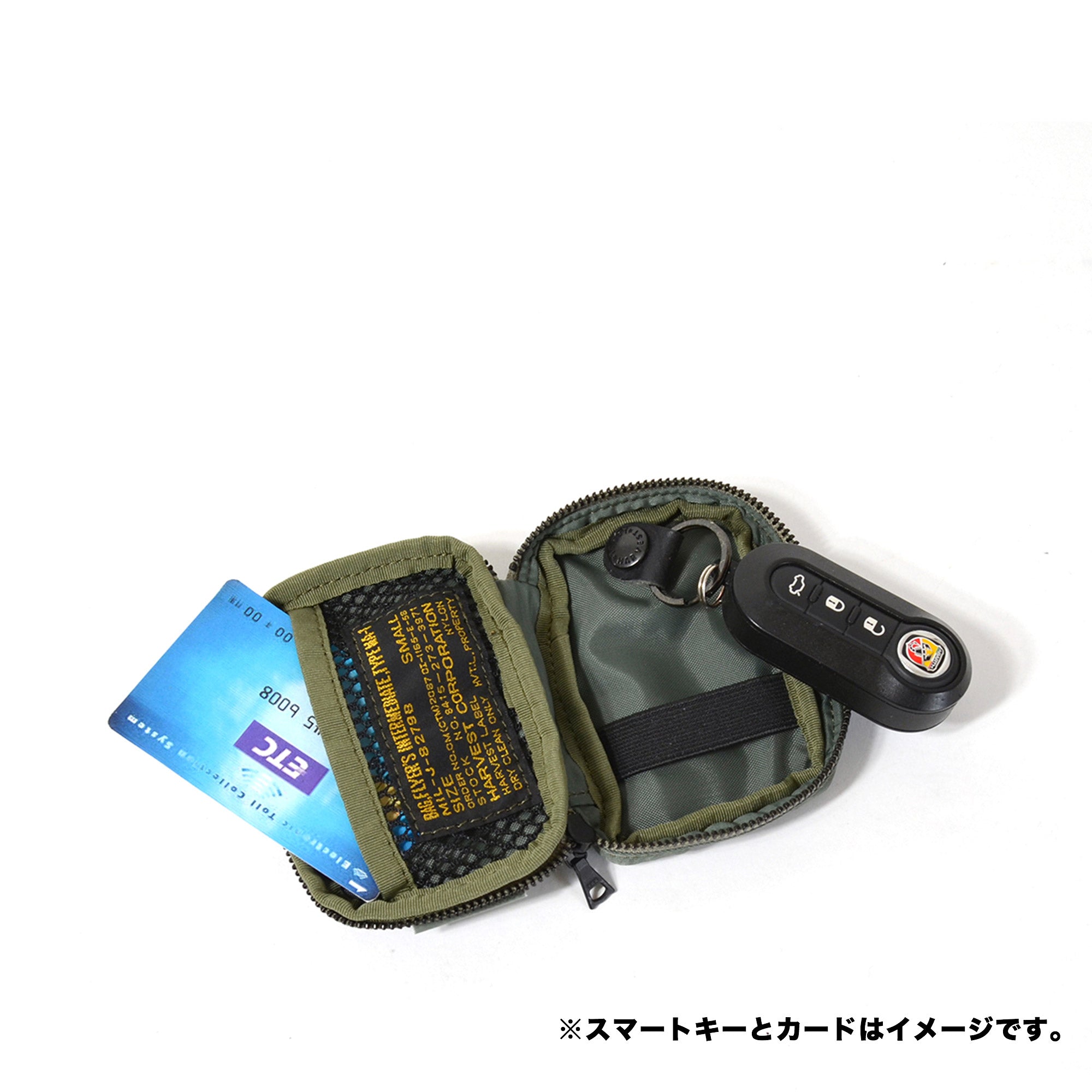 Official] HARVEST LABEL Flyers Mini Accessory Case for Men FLYER'S