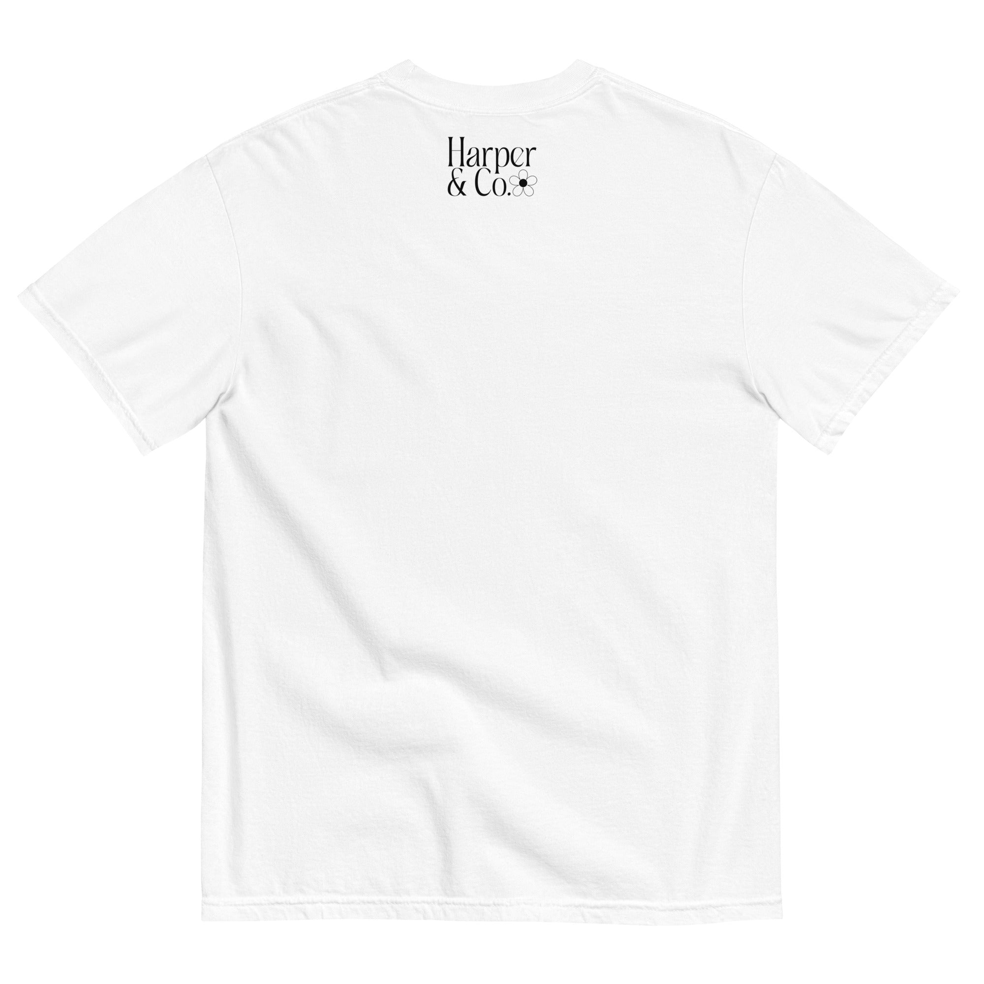 Daisy Abuela Heavyweight T-shirt - Purple Letters – Harper & Co