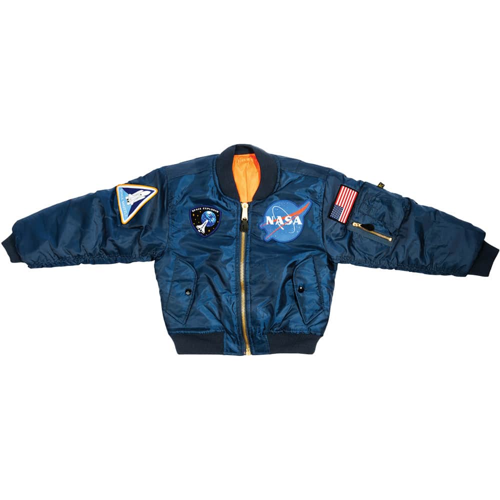 Kids NASA MA-1 Bomber Jacket