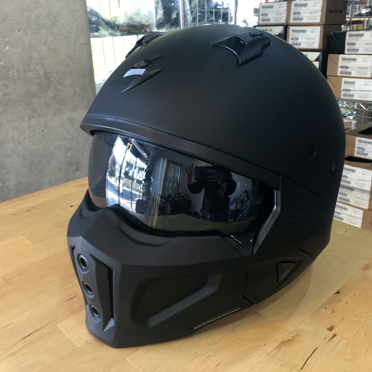 スコーピオン COVERT-X ソリッド ヘルメット マットブラック |ハーレー