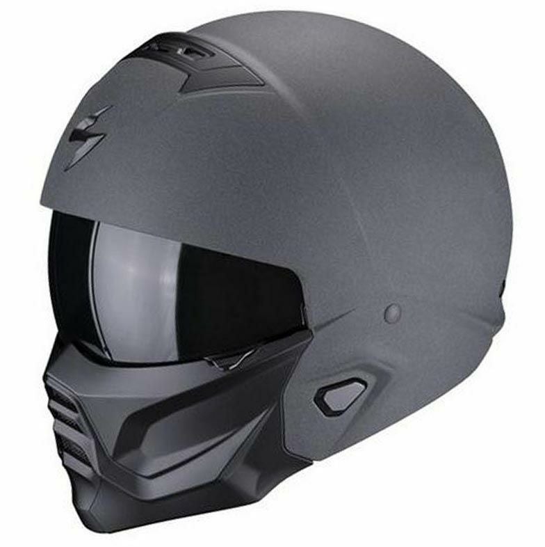 Exoコンバット II ヘルメット マットブラック SCORPION |ハーレー