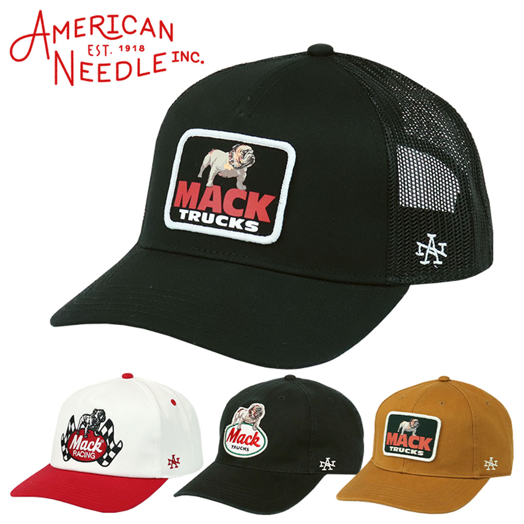 アメリカンニードル キャップ メンズ レディース Mack Trucks ロゴ