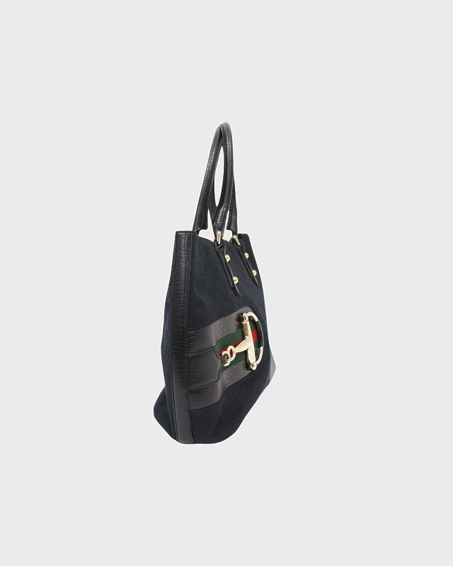 GUCCI GGキャンバスホースビットトートバッグ | Hedy
