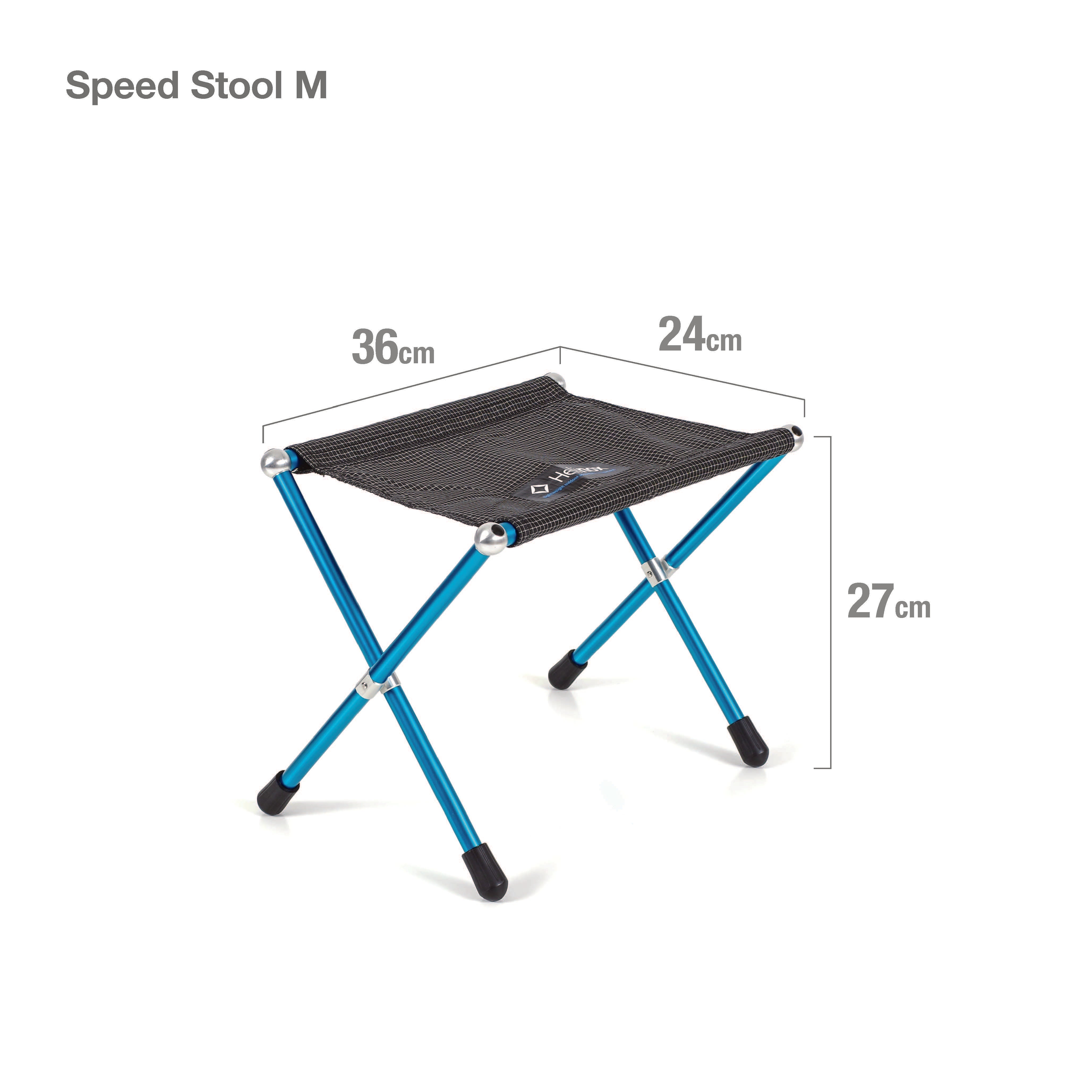 Speed Stool M - Black – Helinox Japan