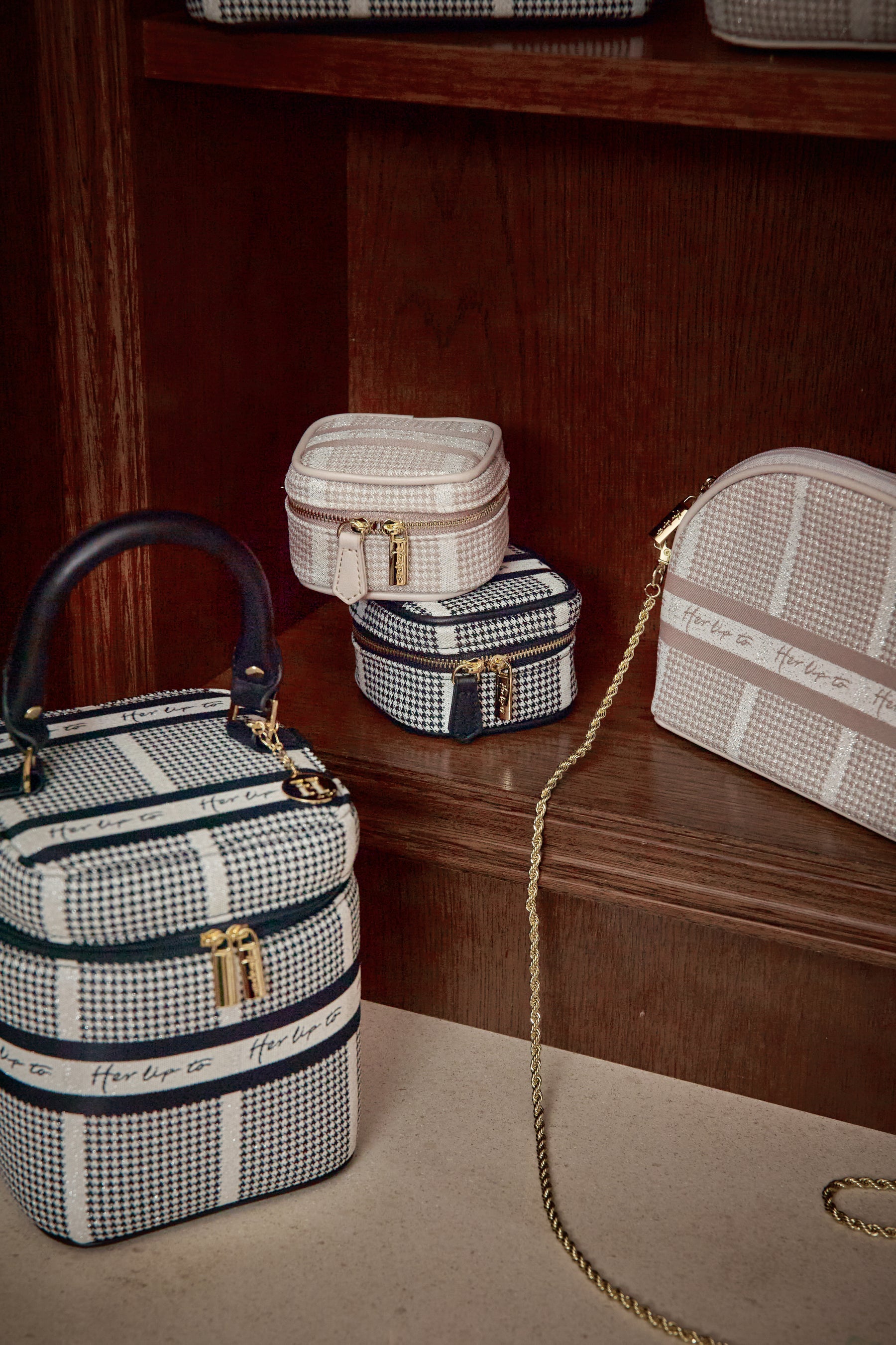 herlipto Tweed Jewelry Box - herliptoノベルティ ジュエリーボックス