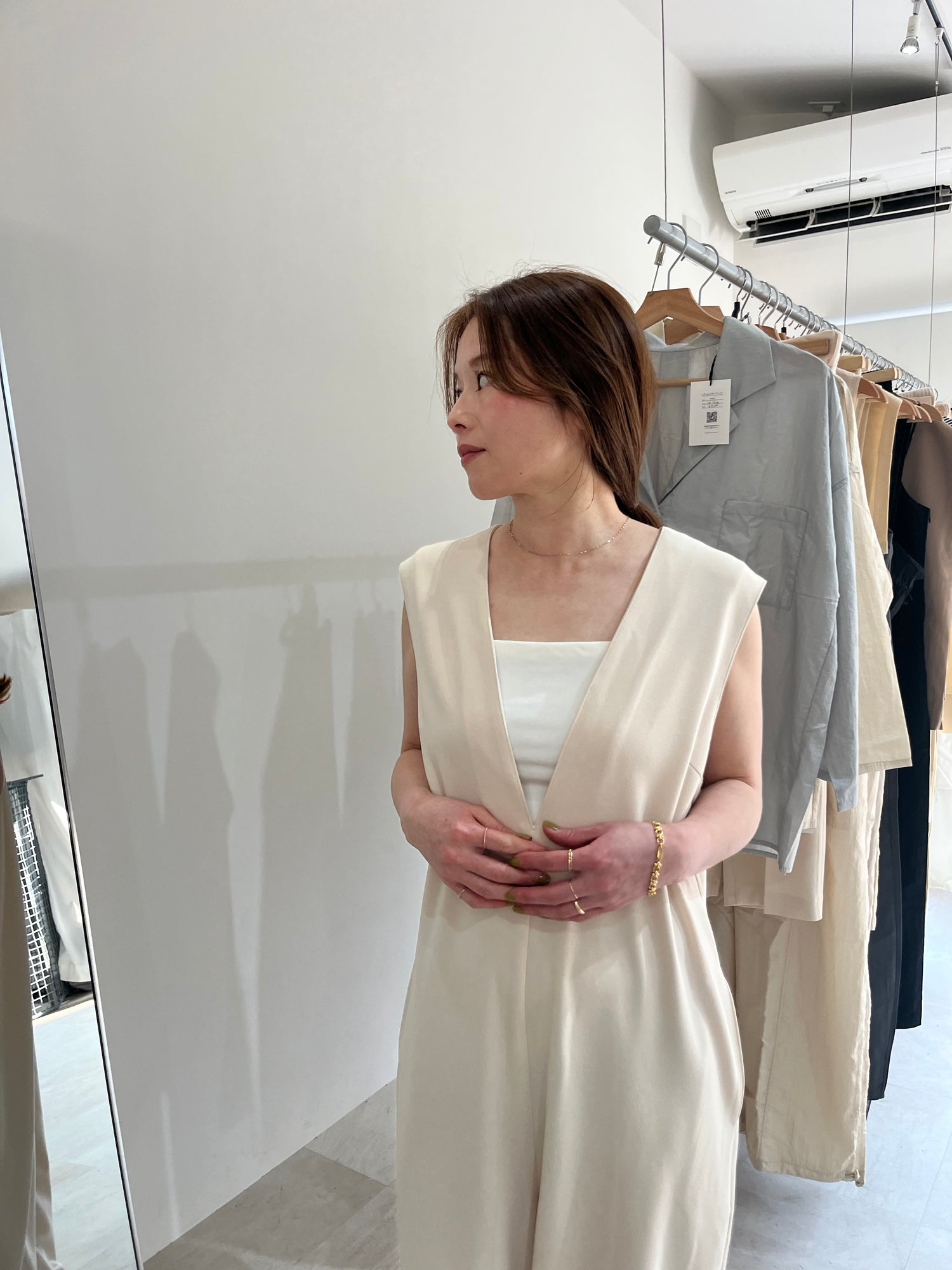 dry touch vneck all-in-one – hholic