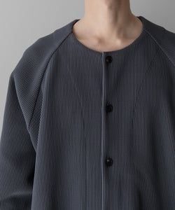 ssstein / シュタイン】GRADATION PLEATS CARDIGAN - N.GREY | 公式