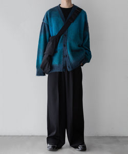stein / シュタイン】GRADATION MOHAIR CARDIGAN - BLUE GREEN | 公式