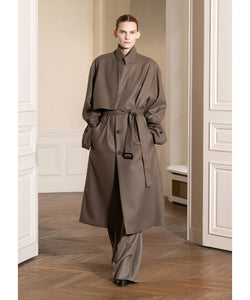 ssstein / シュタイン】LAY CHESTER COAT - DARK GREIGE | 公式通販
