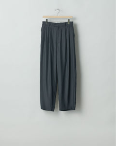stein / シュタイン】CUPRO WIDE EASY TROUSERS - BLACK | 公式通販