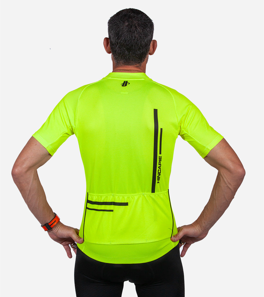 Men's Axis Club Short Sleeve Jersey - Solid V - Hincapie