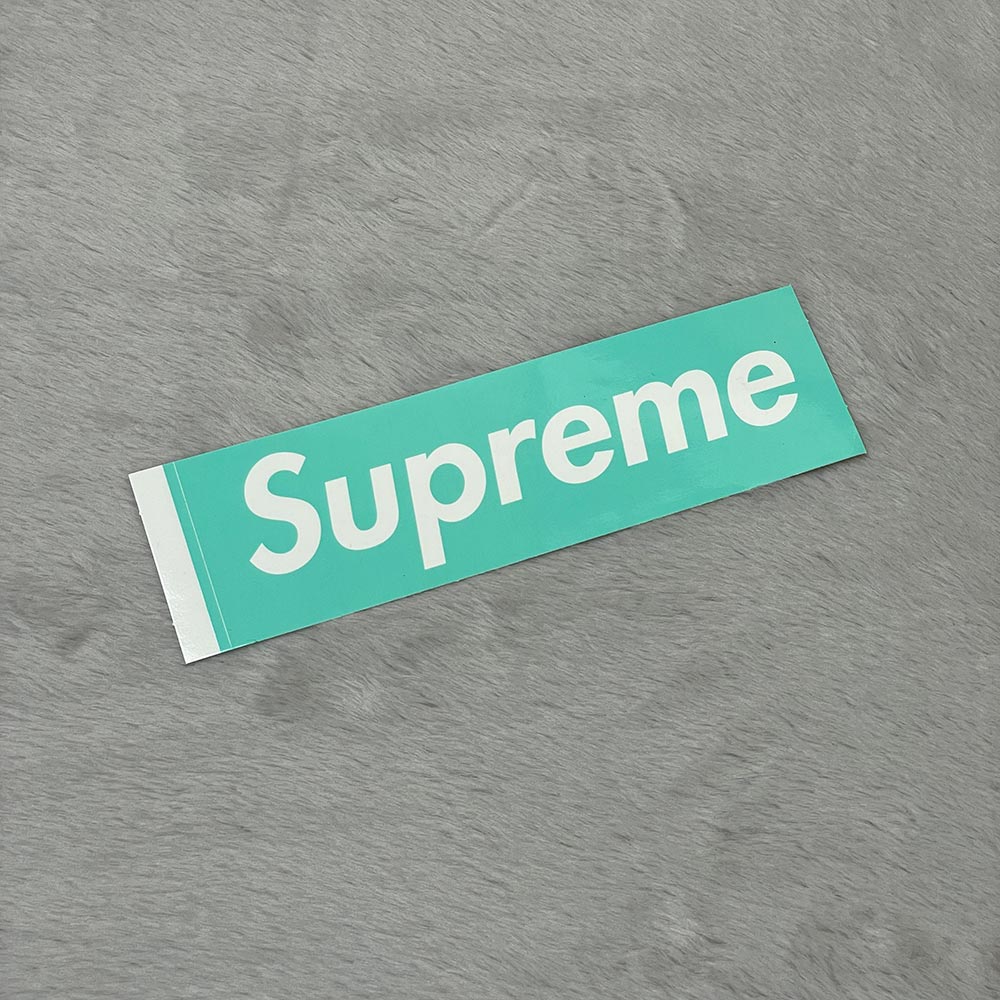 Supreme 'Tiffany & Co. Box Logo' Sticker - HighSupply.pl