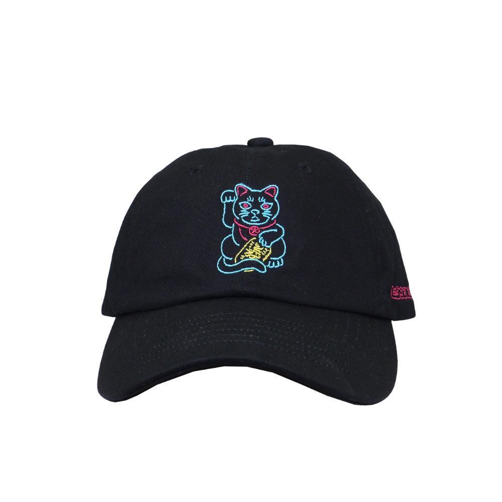 NEON+HiKESHi 黒猫 ツイル ローキャップ | NEON+HiKESHi Black Cat