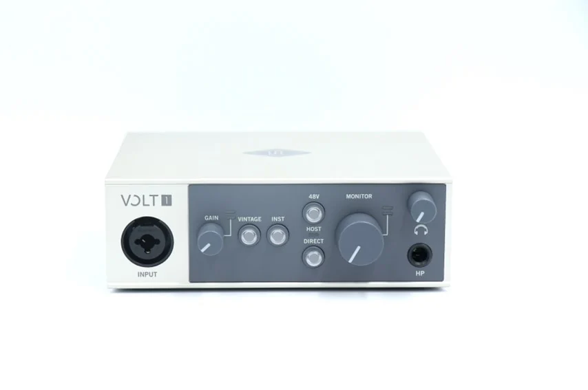 Universal Audio Volt 1をレビュー。ビンテージマイクプリモードがある