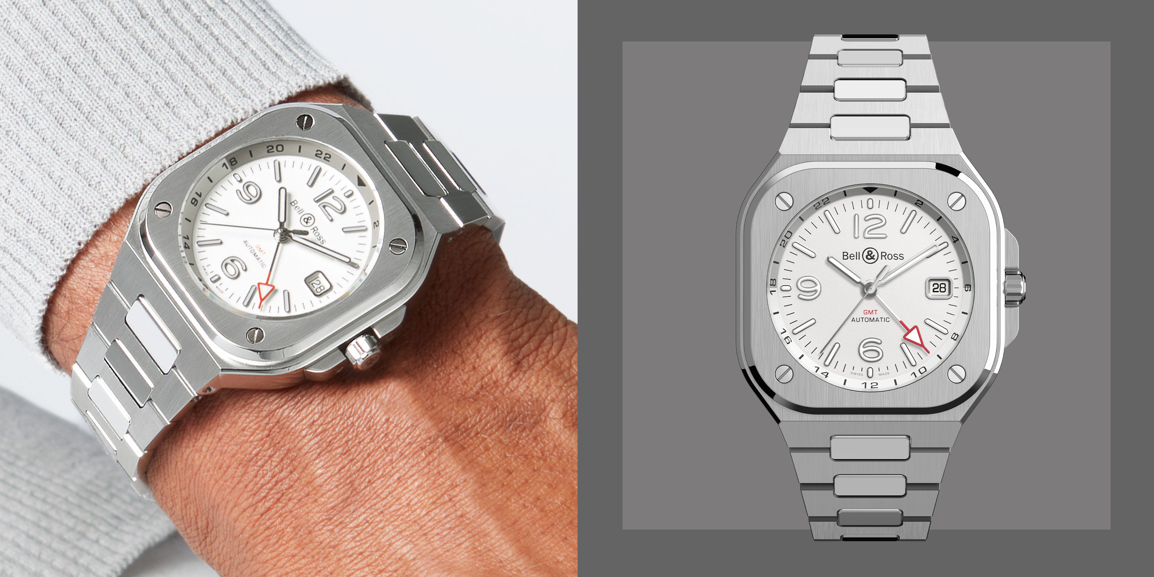 Bell & Ross BR 05 GMT White Watch Review, Price, and Where to Buy