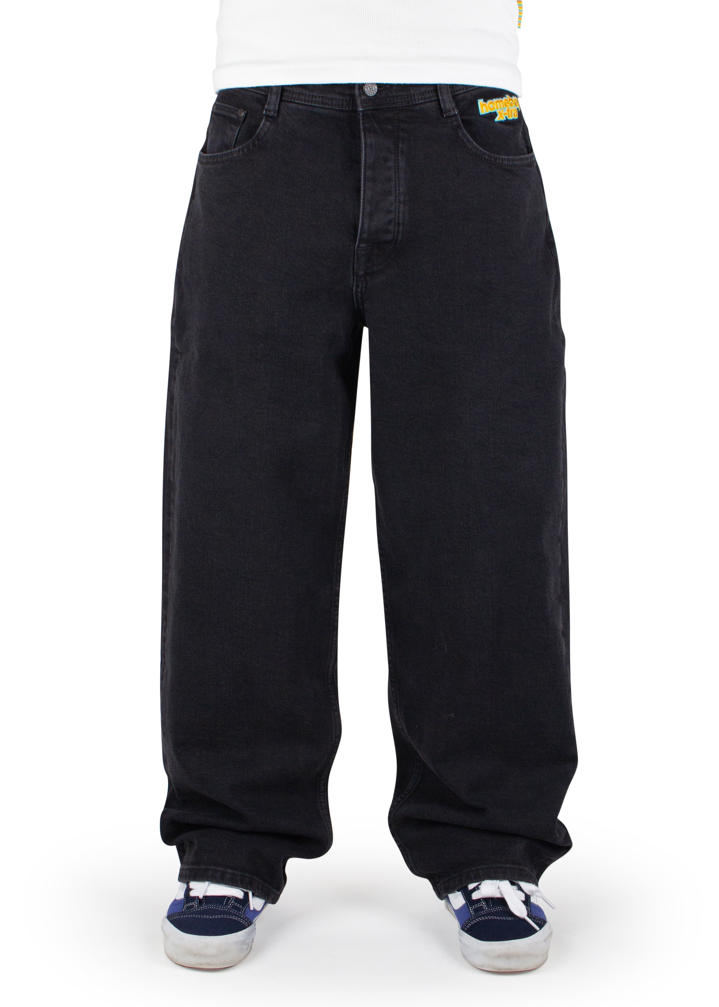x-tra MONSTER GOTHIC Denim WASHED BLACK – Homeboy