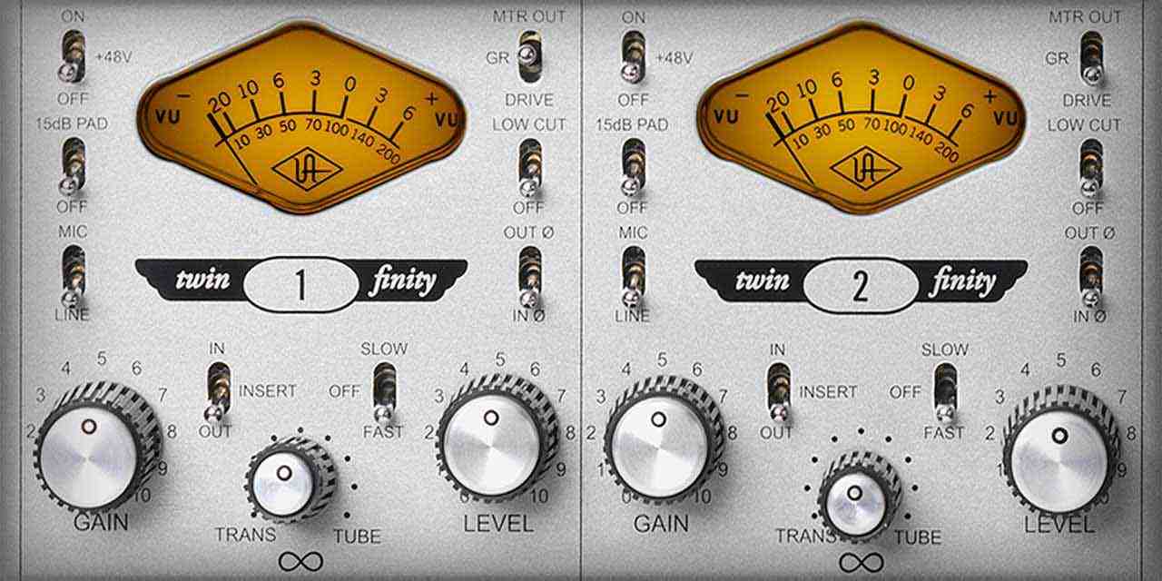 4-710d Four-Channel Tone-Blending Mic Preamp - Universal Audio