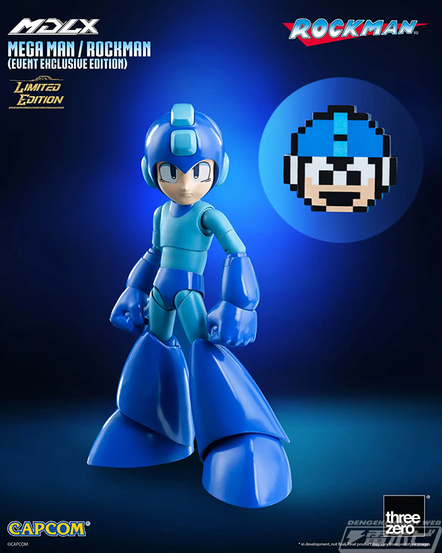 ロックマン』主人公のロックマンがthreezeroからフルアクション