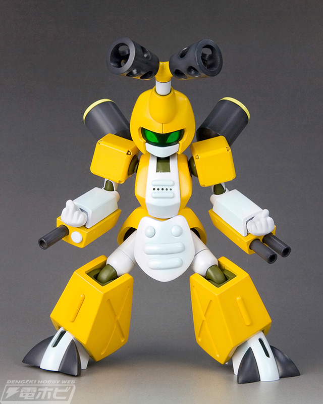 豊富な付属パーツとギミックが盛りだくさん！『メダロット』メタビーと