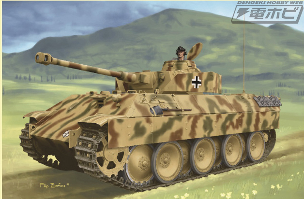 ドラゴンから2024年12月～2025年1月に発売される1/35スケールのドイツ
