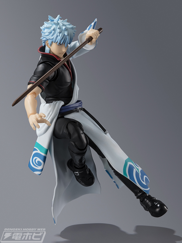 20周年を迎えた『銀魂』より、坂田銀時がS.H.Figuartsでアクション