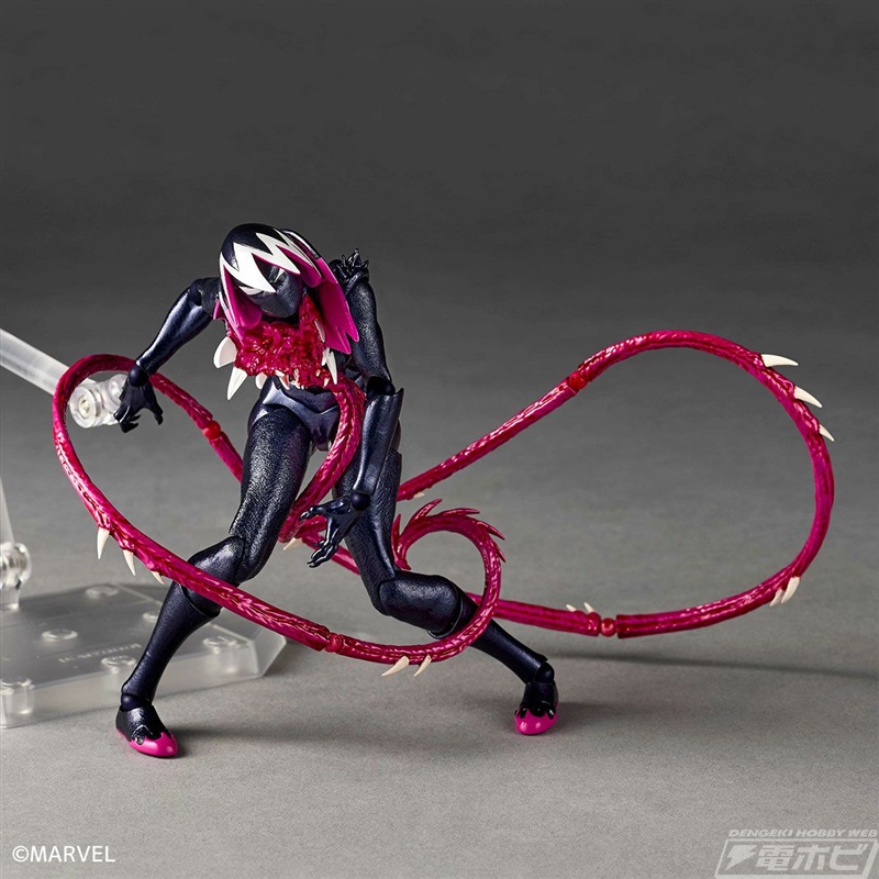 シンビオートに寄生された姿！『スパイダーグウェン』グウェノムが