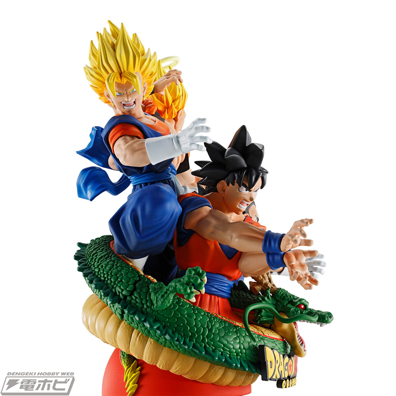 ドラゴンボールZ』孫悟空、ベジータ、ベジット、ゴジータ、神龍を迫力
