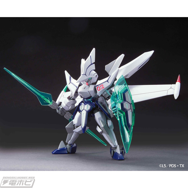 通常形態から飛行形態へ変形可能！『ダンボール戦機W』プラモデル「LBX