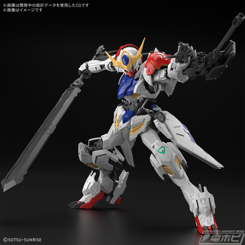 最新のガンダム・フレームによりさらに躍動感のあるポーズが可能に