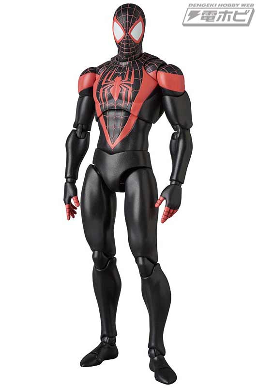マイルス・モラレス版スパイダーマンのアクションフィギュア「MAFEX