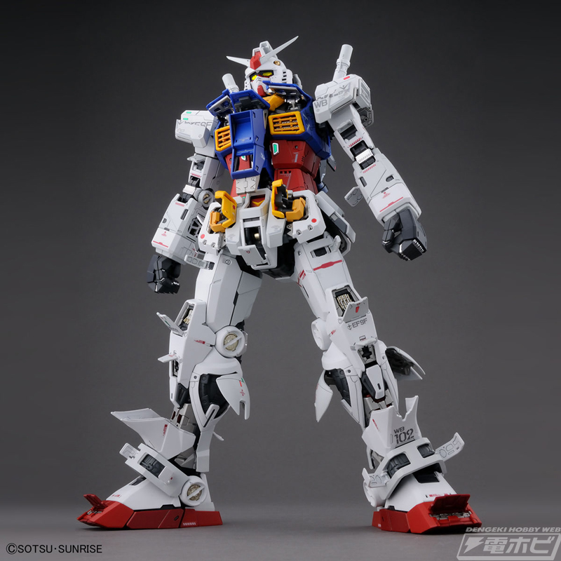 ガンプラ史上最多の全身ハッチオープンギミック搭載！「PG UNLEASHED 1