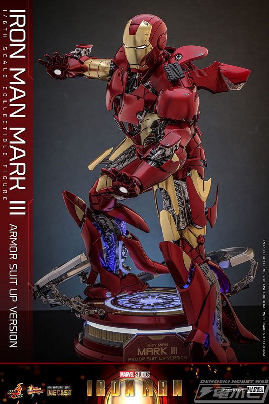 映画『アイアンマン』の「マーク3」が合金を使用した「DIECAST