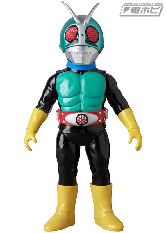 東映レトロソフビコレクションに『仮面ライダー』ショッカーライダーNo