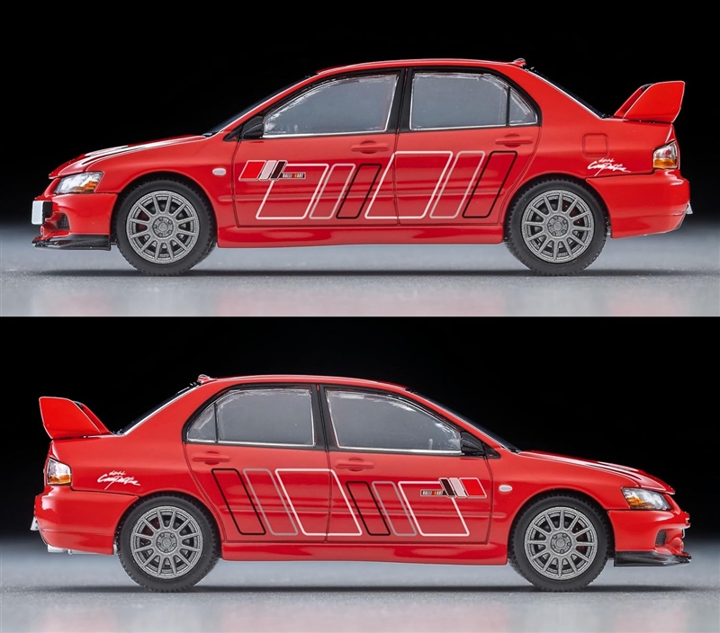 カラーリングがかっこいい！ランサーGSRエボリューションIX MRのラリー
