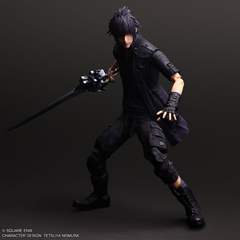 ファイナルファンタジーXV』ノクティスが「PLAY ARTS真」から可動
