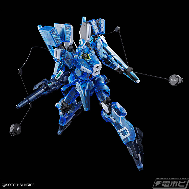 ガンプラ「MG ガンダムMk-V」がクリアカラーになって登場！インコム