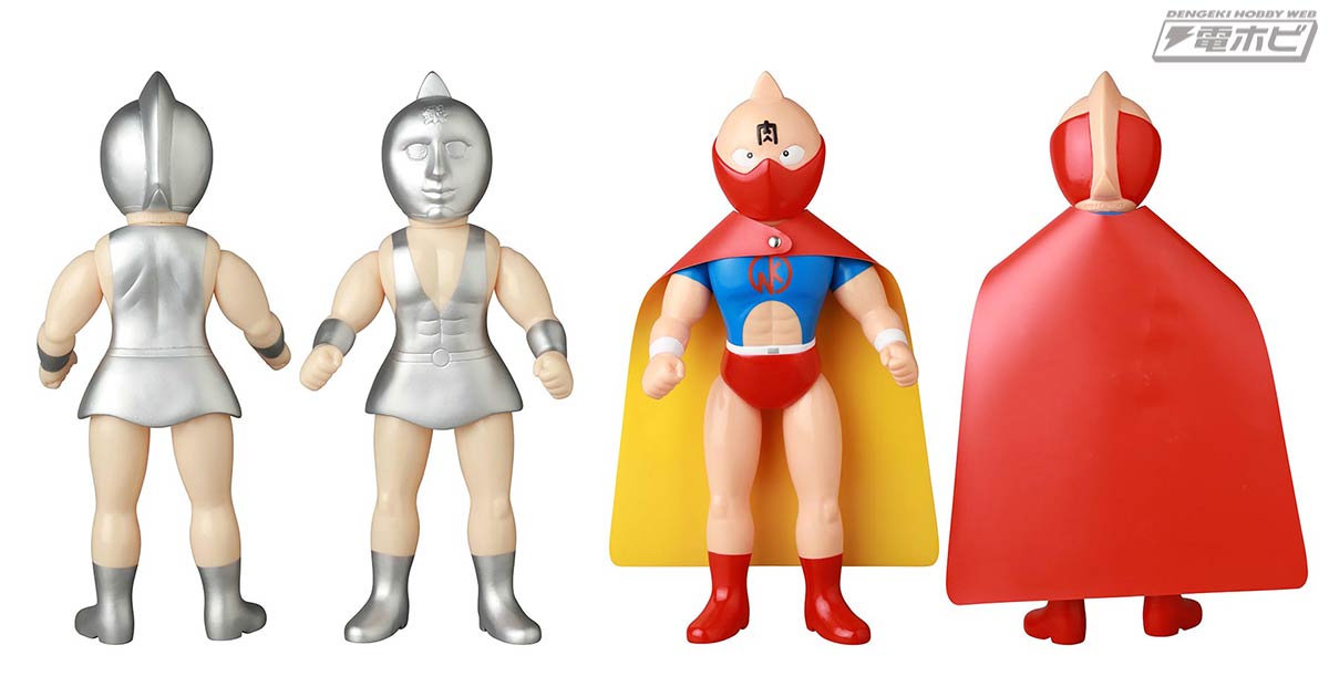 キン肉マン』のソフビ人形「NSC RE-BORN」に「シルバーマン」と戦闘