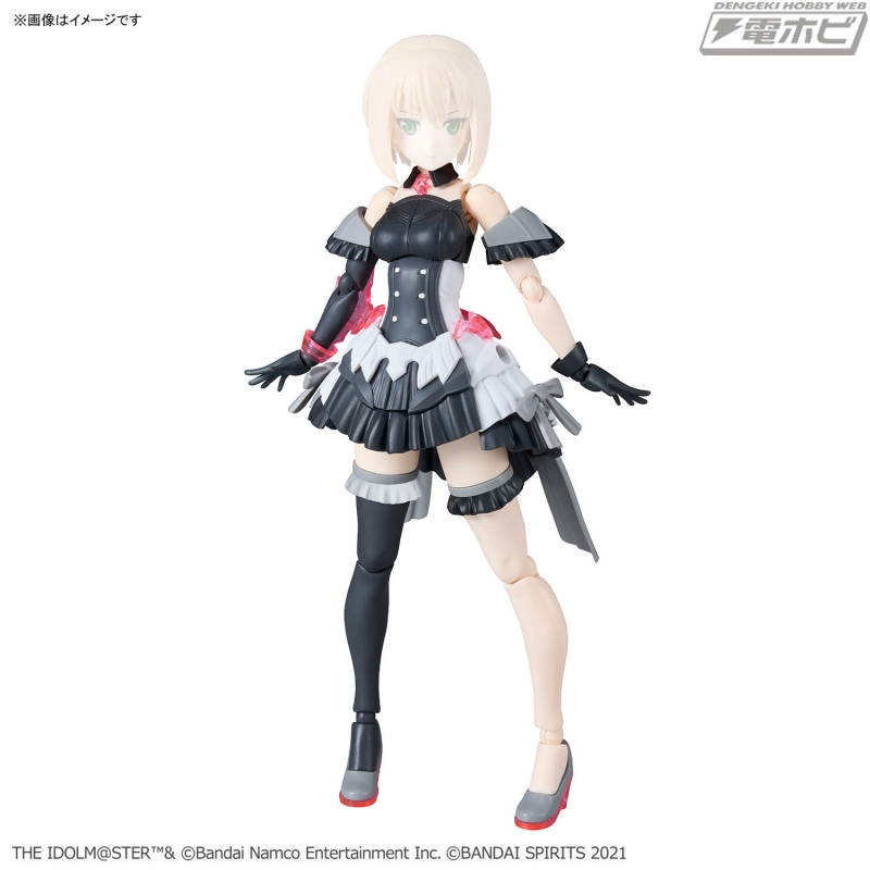 BANDAI SPIRITS「30MS」シリーズに『アイマス』「アルファシスターズ