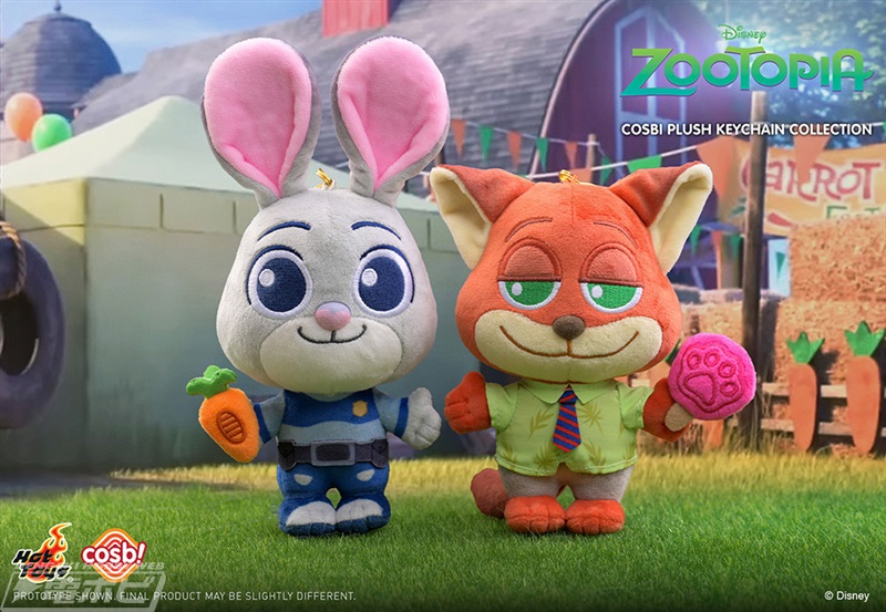 ズートピア』ジュディやニック、クロウハウザーたちといつも一緒！約12