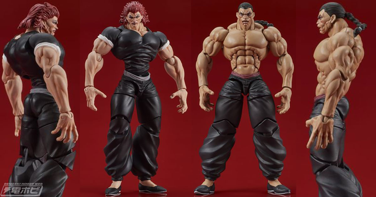 夢のマッチが実現!?『範馬刃牙』範馬勇次郎と烈海王がコレクタブル